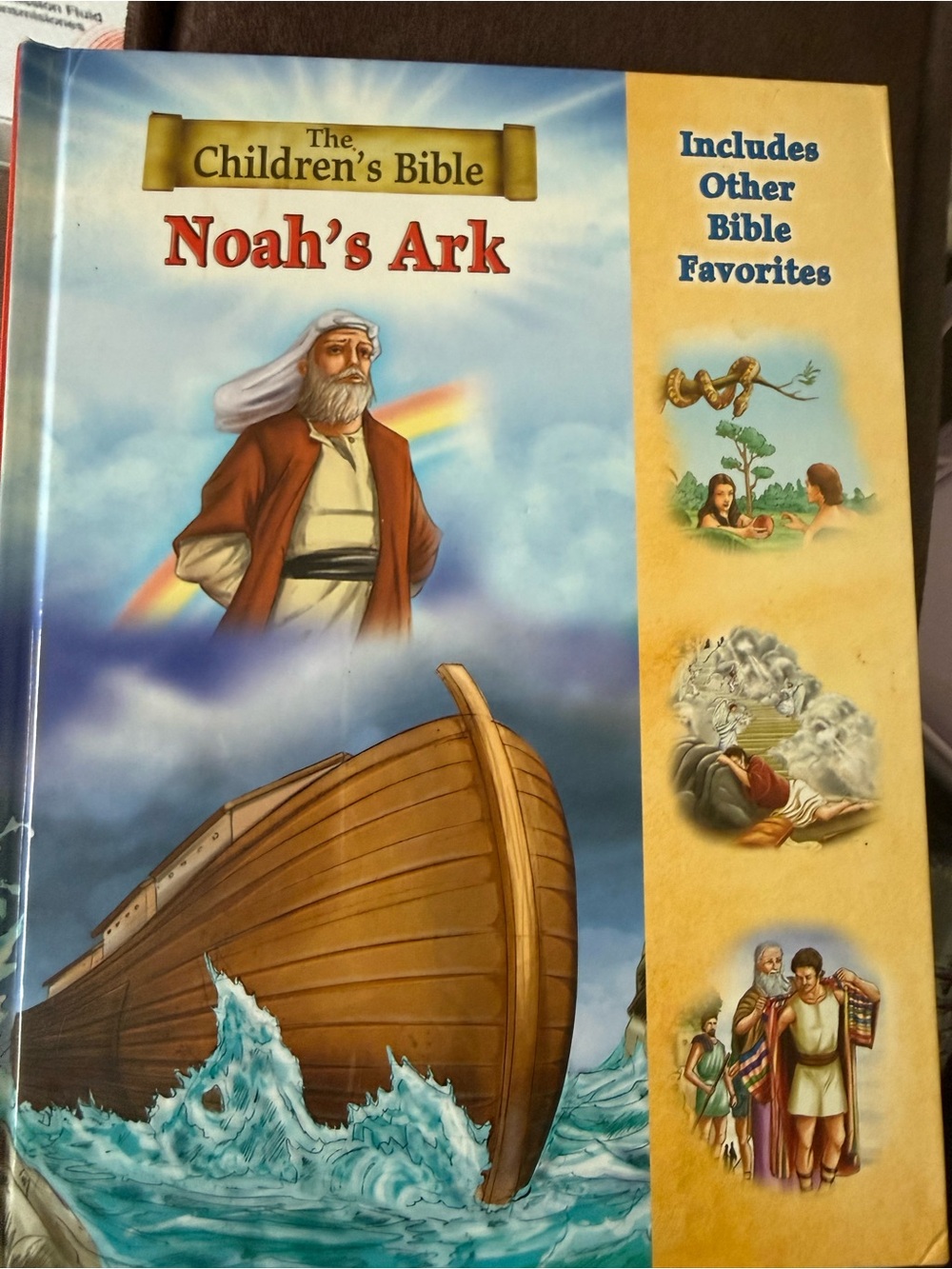 Noah's Ark Children's Bible Story Book